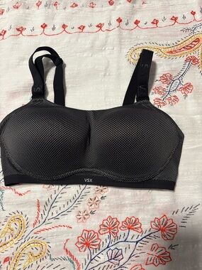 VSX Black Padded Sports Bra
